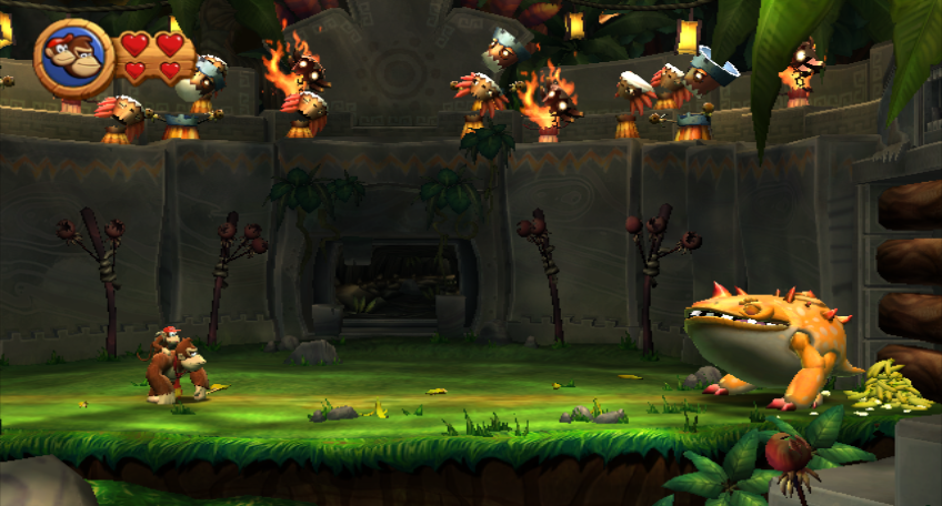 Donkey Kong Country Returns screenshot 3 for Wii